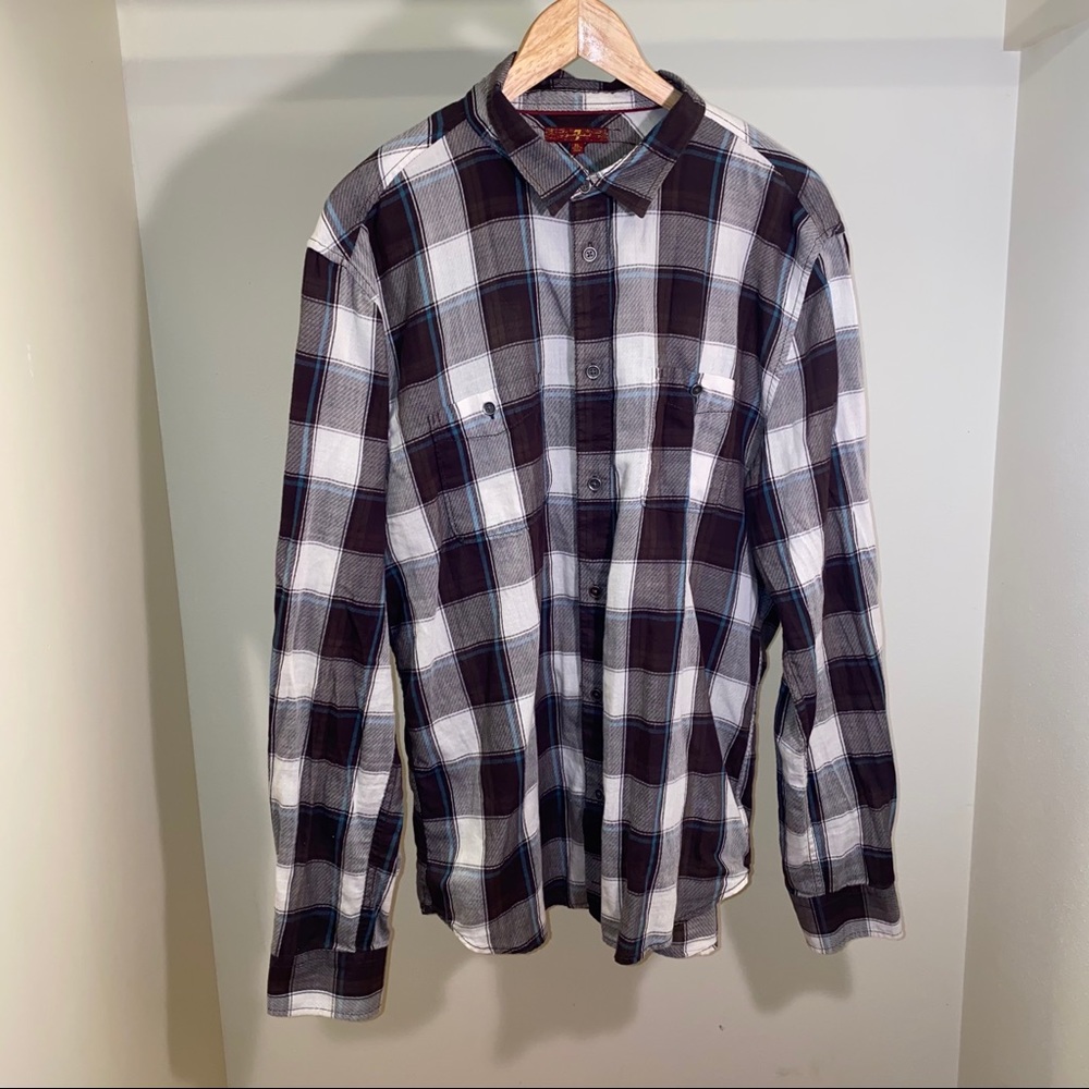 7 for all Mankind button down